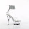 Pleaser - DELIGHT624RS02 Sandale à bride à la cheville - Transparent Product image